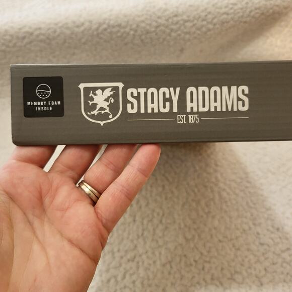 NEW Stacy Adams Men's Seismith Slip On Loafer  Black SIZE 10 - Picture 9 of 10